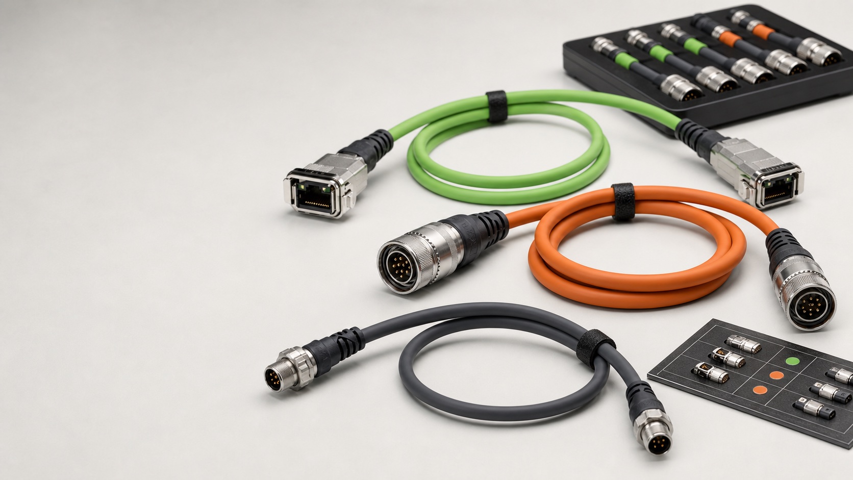 Conjuntos de cable confeccionados y listos para instalar